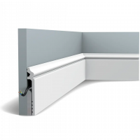 Плинтус Orac Decor SX186 Contour Дюрополимер 20000*138*22 мм