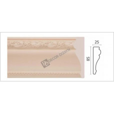 Молдинг средний 152-62 Decor Dizayn