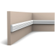 Молдинг гибкий Orac Decor P5021F Полиуретан 2000*31*9 мм